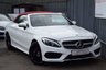 USED 2017 67 MERCEDES-BENZ C-CLASS 2.1 C 220 D 4MATIC AMG LINE PREMIUM PLUS 2d 168 BHP RED ROOF - RED LEATHER - 19" - BURMESTER SOUND - MEMORY SEATS