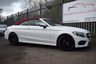 USED 2017 67 MERCEDES-BENZ C-CLASS 2.1 C 220 D 4MATIC AMG LINE PREMIUM PLUS 2d 168 BHP RED ROOF - RED LEATHER - 19" - BURMESTER SOUND - MEMORY SEATS