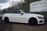 USED 2017 67 MERCEDES-BENZ C-CLASS 2.1 C 220 D 4MATIC AMG LINE PREMIUM PLUS 2d 168 BHP RED ROOF - RED LEATHER - 19" - BURMESTER SOUND - MEMORY SEATS