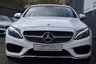 USED 2017 67 MERCEDES-BENZ C-CLASS 2.1 C 220 D 4MATIC AMG LINE PREMIUM PLUS 2d 168 BHP RED ROOF - RED LEATHER - 19" - BURMESTER SOUND - MEMORY SEATS