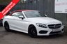 USED 2017 67 MERCEDES-BENZ C-CLASS 2.1 C 220 D 4MATIC AMG LINE PREMIUM PLUS 2d 168 BHP RED ROOF - RED LEATHER - 19" - BURMESTER SOUND - MEMORY SEATS