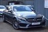 USED 2017 67 MERCEDES-BENZ C-CLASS 2.0 C 200 AMG LINE PREMIUM 2d 181 BHP 19" WHEELS - PAN ROOF - NAV - 360 CAMERA - MEMORY SEATS