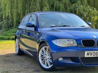 USED 2006 06 BMW 1 SERIES 2.0 118I M SPORT 5d 128 BHP 