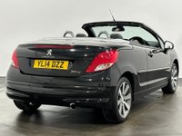 USED 2014 14 PEUGEOT 207 1.6 CC ROLAND GARROS 2d 120 BHP Low Mileage 34220 Miles, Oynx Black , Silver Roland Garros Embossed  Leather, Rare Limited Edition Roland Garros Model