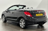 USED 2014 14 PEUGEOT 207 1.6 CC ROLAND GARROS 2d 120 BHP Low Mileage 34220 Miles, Oynx Black , Silver Roland Garros Embossed  Leather, Rare Limited Edition Roland Garros Model