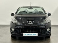 USED 2014 14 PEUGEOT 207 1.6 CC ROLAND GARROS 2d 120 BHP Low Mileage 34220 Miles, Oynx Black , Silver Roland Garros Embossed  Leather, Rare Limited Edition Roland Garros Model