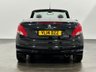 USED 2014 14 PEUGEOT 207 1.6 CC ROLAND GARROS 2d 120 BHP Low Mileage 34220 Miles, Oynx Black , Silver Roland Garros Embossed  Leather, Rare Limited Edition Roland Garros Model