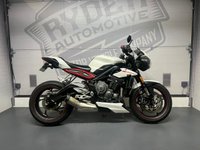 USED 2017 17 TRIUMPH STREET TRIPLE 765 R ABS ARROW EXHAUST