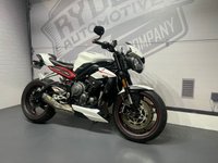 USED 2017 17 TRIUMPH STREET TRIPLE 765 R ABS ARROW EXHAUST