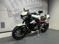 USED 2017 17 TRIUMPH STREET TRIPLE 765 R ABS ARROW EXHAUST