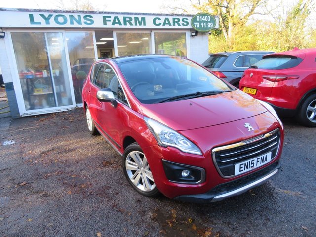 2015 15 Peugeot 3008 1.6 BLUE HDI S/S ALLURE 5d 120 BHP