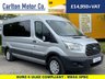 USED 2018 18 FORD TRANSIT 2.2 410 TREND L3 H2 MINIBUS 15 STR WAV DISABLED 124 BHP WHEELCHAIR ADAPED 15s MINIBUS
