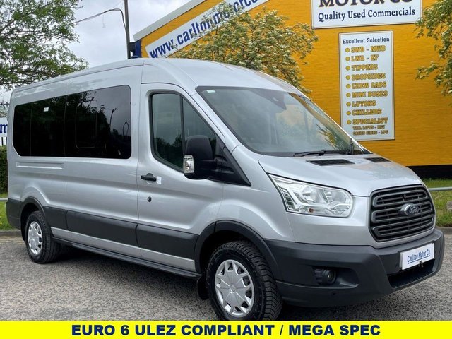 2018 18 Ford Transit 2.2 410 TREND L3 H2 MINIBUS 15 STR WAV DISABLED 124 BHP