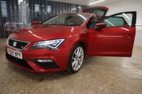 USED 2017 67 SEAT LEON 1.4 TSI FR TECHNOLOGY 5d 124 BHP STUNNING SPECIFICATION WITH LOW MILES AND GREAT SERVICE RECORD