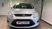USED 2012 62 FORD C-MAX 1.6 ZETEC 5d 104 BHP LOW RATE FINANCE AVAILABLE+FREE12 MONTH RAC MEMBERSHIP + RAC PLATINUM WARRANTY INCLUDED