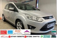 USED 2012 62 FORD C-MAX 1.6 ZETEC 5d 104 BHP LOW RATE FINANCE AVAILABLE+FREE12 MONTH RAC MEMBERSHIP + RAC PLATINUM WARRANTY INCLUDED