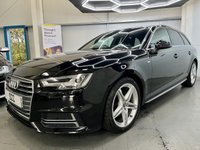 USED 2016 66 AUDI A4 2.0 TDI S line Estate 5dr Diesel Manual Euro 6 (s/s) (150 ps) Parking Sensors, Satellite Navigation, Cruise Control, &pound;8K Factory Fitted Extras