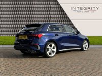 USED 2021 21 AUDI A3 1.5 SPORTBACK TFSI S LINE MHEV 5d 148 BHP MMI NAVIGATION - DIGITAL COCKPIT - REAR PARK ASSIST - S LINE EMBOSSED LEATHER SEATS - CRUISE CONTROL - APPLE CARPLAY/ANDROID AUTO
