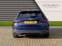 USED 2021 21 AUDI A3 1.5 SPORTBACK TFSI S LINE MHEV 5d 148 BHP MMI NAVIGATION - DIGITAL COCKPIT - REAR PARK ASSIST - S LINE EMBOSSED LEATHER SEATS - CRUISE CONTROL - APPLE CARPLAY/ANDROID AUTO