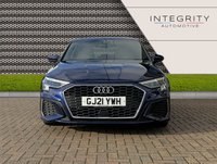 USED 2021 21 AUDI A3 1.5 SPORTBACK TFSI S LINE MHEV 5d 148 BHP MMI NAVIGATION - DIGITAL COCKPIT - REAR PARK ASSIST - S LINE EMBOSSED LEATHER SEATS - CRUISE CONTROL - APPLE CARPLAY/ANDROID AUTO