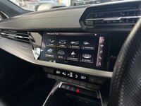 USED 2021 21 AUDI A3 1.5 SPORTBACK TFSI S LINE MHEV 5d 148 BHP MMI NAVIGATION - DIGITAL COCKPIT - REAR PARK ASSIST - S LINE EMBOSSED LEATHER SEATS - CRUISE CONTROL - APPLE CARPLAY/ANDROID AUTO