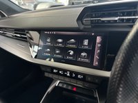 USED 2021 21 AUDI A3 1.5 SPORTBACK TFSI S LINE MHEV 5d 148 BHP MMI NAVIGATION - DIGITAL COCKPIT - REAR PARK ASSIST - S LINE EMBOSSED LEATHER SEATS - CRUISE CONTROL - APPLE CARPLAY/ANDROID AUTO