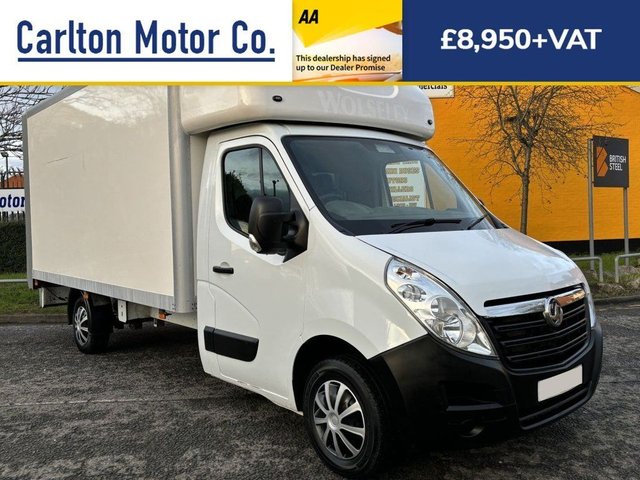 2015 64 Vauxhall Movano 2.3 F3500 L3H1 LUTON / BOX VAN CDTI 125 BHP