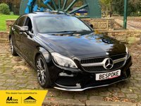 USED 2016 16 MERCEDES-BENZ CLS CLASS 2.1 CLS220 D AMG LINE PREMIUM 4d 174 BHP STUNNING BIG SPEC - 2016 MERCEDES CLS 220D AMG-LINE PREMIUM COUPE - AUTOMATIC PADDLE SHIFT GEARBOX - 1 FORMER KEEPER - FULL SERVICE HISTORY - FULL HEATED/MEMORY/ELEC PREMIUM LEATHER INTERIOR - HDD NAVIGATION  - 19 INCH AMG UPGRADE ALLOYS - HARMAN KARDON HI-FI