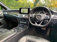 USED 2016 16 MERCEDES-BENZ CLS CLASS 2.1 CLS220 D AMG LINE PREMIUM 4d 174 BHP STUNNING BIG SPEC - 2016 MERCEDES CLS 220D AMG-LINE PREMIUM COUPE - AUTOMATIC PADDLE SHIFT GEARBOX - 1 FORMER KEEPER - FULL SERVICE HISTORY - FULL HEATED/MEMORY/ELEC PREMIUM LEATHER INTERIOR - HDD NAVIGATION  - 19 INCH AMG UPGRADE ALLOYS - HARMAN KARDON HI-FI