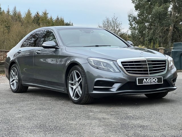 2016 16 Mercedes-Benz S-Class 3.0 S350d (255) AMG Line 4dr 9G-Tronic [Executive] Automatic Euro 6 (Panoramic Sunroof, Semi-Aniline Leather, Memory Package, Rear Seat Comfort Pack)