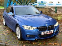 USED 2018 68 BMW 3 SERIES SALOON 2.0 320I M SPORT 4d 181 BHP STUNNING LOW MILEAGE 2018/68reg BMW 320i M-SPORT 4DR AUTOMATIC - 2 FORMER KEEPERS - 12 MONTHS FREE WARRANTY/BREAKDOWN RECOVERY - SERVICE HISTORY - 32,700 MILES ONLY - SATELLITE NAVIGATION - FULL DAKOTA BLACK LEATHER