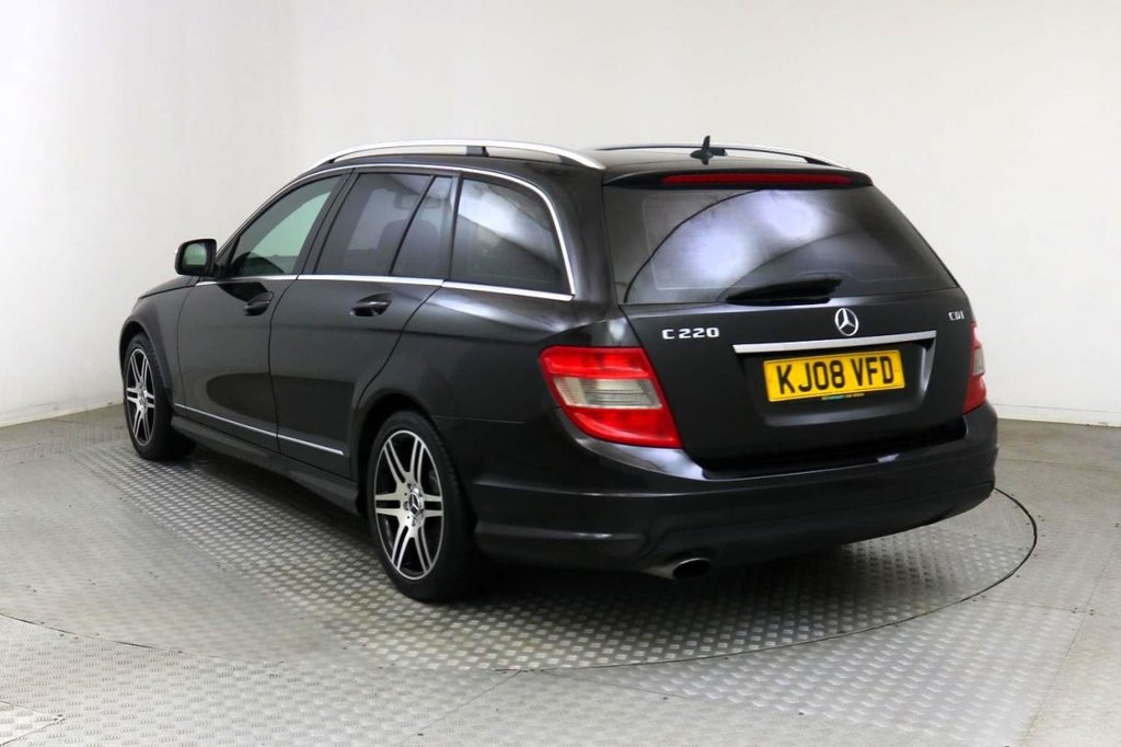 USED 2008 08 MERCEDES-BENZ C-CLASS 2.1 C220 CDI SPORT 5d AUTO 