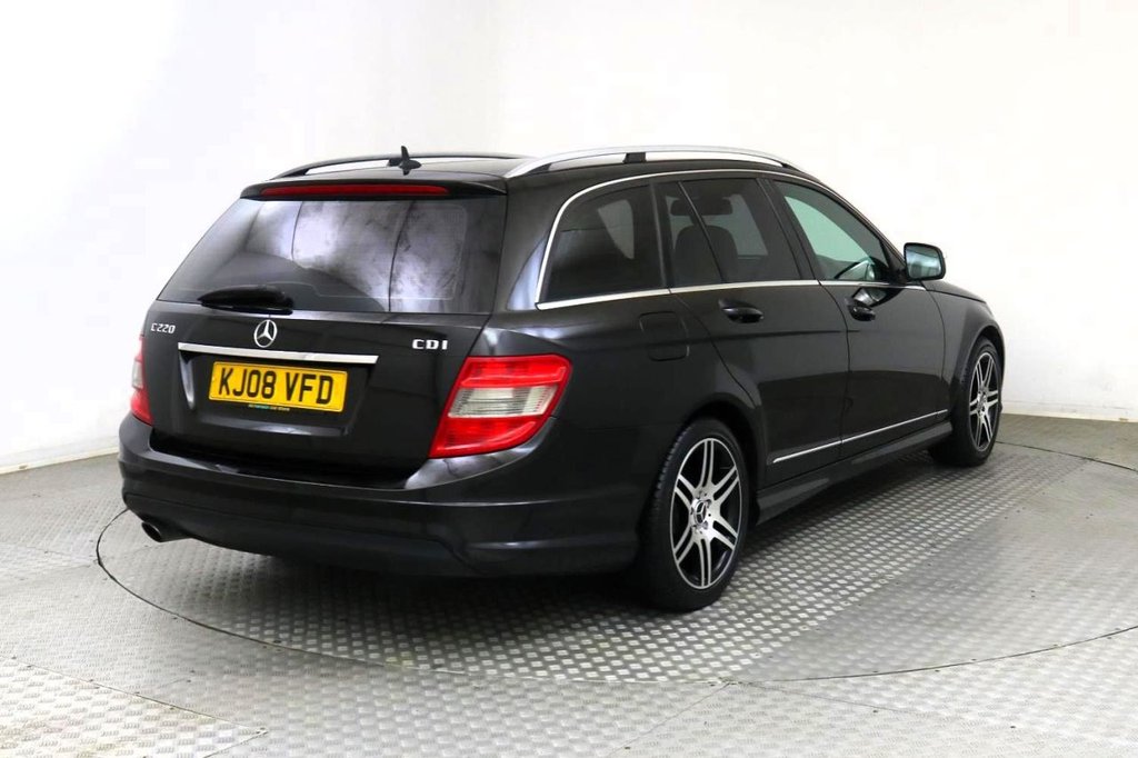 USED 2008 08 MERCEDES-BENZ C-CLASS 2.1 C220 CDI SPORT 5d AUTO 