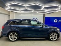 USED 2014 14 AUDI Q7  3.0 TDI V6 S line Sport Edition SUV 5dr Diesel Tiptronic quattro Euro 5 (s/s) (245 ps) &pound;17K Factory Fitted Extras, BOSE Sound System, Advanced Leather Pack
