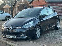 USED 2014 63 RENAULT CLIO 0.9 DYNAMIQUE MEDIANAV ENERGY TCE S/S 5d 90 BHP ALLOY WHEELS +  CLIMATE CONTROL +  USB +  AUX +  MEDIA CONNECTIVITY +  BLUETOOTH +