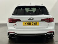 USED 2018 18 AUDI A4 2.9 RS 4 TFSI QUATTRO 5d AUTO 444 BHP Striking Glacier White, Driver Assistance Package - Tour, Head Up Display, Rear View Camera, Extended LED Lighting Package, High Beam Assist