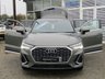 USED 2022 22 AUDI Q3 1.5 SPORTBACK TFSI S LINE MHEV 5d 148 BHP Finished in CHRONOS GREY MET with contrasting EBONY PART LEATHER SPORTS SEATS. This Audi Q3 is a upmarket, premium, compact SUV. It offers plenty of space, Great fun to drive and lots of high tech features. All at a very affordable price which also benefits from the balance of AUDI Warranty untill end of May 2025. Features include,  Virtual Dash, Sat Nav, Upgraded 19" alloys, Tinted Windows, LED Day run Lights, Comfort and Sound Pack, Privacy Glass, Power mirrors and Tailgate, PARKING SENSORS,