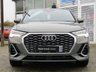 USED 2022 22 AUDI Q3 1.5 SPORTBACK TFSI S LINE MHEV 5d 148 BHP Finished in CHRONOS GREY MET with contrasting EBONY PART LEATHER SPORTS SEATS. This Audi Q3 is a upmarket, premium, compact SUV. It offers plenty of space, Great fun to drive and lots of high tech features. All at a very affordable price which also benefits from the balance of AUDI Warranty untill end of May 2025. Features include,  Virtual Dash, Sat Nav, Upgraded 19" alloys, Tinted Windows, LED Day run Lights, Comfort and Sound Pack, Privacy Glass, Power mirrors and Tailgate, PARKING SENSORS,