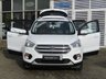 USED 2017 67 FORD KUGA 1.5 TITANIUM X 5d 148 BHP Finished in FROZEN WHITE with contrasting HEATED LEATHER TRIM. This Kuga is a great choice if you like driving. It's one of the most enjoyable, practical and fun family SUV's around. Features include PAN ROOF, Sat Nav, DAB, Electric Power Boot, Heated Full Leather, Heated Steering Wheel, Auto Parking, Cruise Control, 18" Alloys, B/Tooth and much more. Serviced at 9664 miles, 18548 miles, 26152 miles, 35074 miles, 43250 miles and on arrival at 51510 miles.