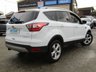 USED 2017 67 FORD KUGA 1.5 TITANIUM X 5d 148 BHP Finished in FROZEN WHITE with contrasting HEATED LEATHER TRIM. This Kuga is a great choice if you like driving. It's one of the most enjoyable, practical and fun family SUV's around. Features include PAN ROOF, Sat Nav, DAB, Electric Power Boot, Heated Full Leather, Heated Steering Wheel, Auto Parking, Cruise Control, 18" Alloys, B/Tooth and much more. Serviced at 9664 miles, 18548 miles, 26152 miles, 35074 miles, 43250 miles and on arrival at 51510 miles.