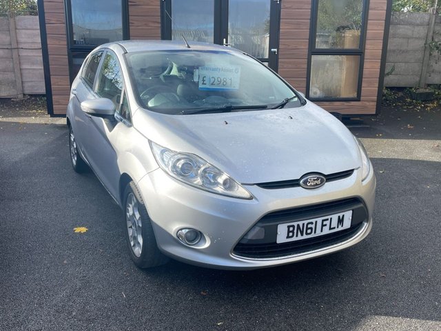 2011 61 Ford Fiesta 1.2 ZETEC 5d 81 BHP