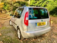 USED 2011 11 SKODA ROOMSTER 1.2 SE PLUS 5d 68 BHP PANORAMC GLASS SUNROOF//ALLOYS//CLIMATE CONTROL//REAR PARK SENSORS//ONLY GRP 6 INSURANCE//ROOF BARS//REMOTE CENTRAL LOCKING//GOOD SERVICE HISTORY X11 STAMPS//LAT SERVICED @81,000MILES 1.2 SE PLUS 5d 68 BHP PANORAMC GLASS SUNROOF//ALLOYS//CLIMATE CONTROL//REAR PARK SENSORS//ONLY GRP 6 INSURANCE//ROOF BARS//REMOTE CENTRAL LOCKING//GOOD SERVICE HISTORY X11 STAMPS//LAT SERVICED @81,000MILES