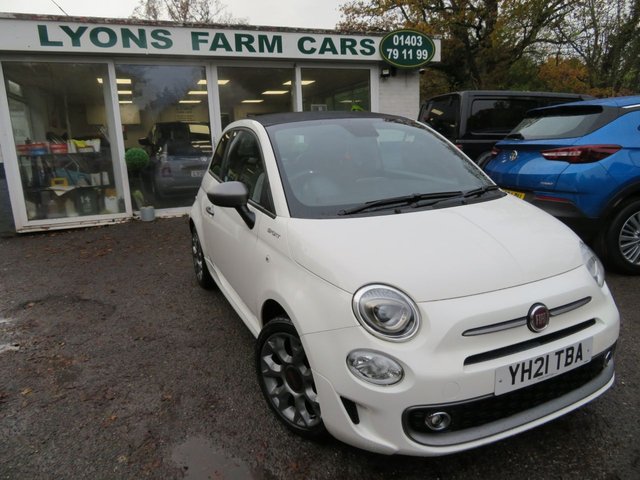 2021 21 Fiat 500c 1.0 CONVERTIBLE SPORT MHEV 2d 69 BHP MILD HYBRID ELECTRIC VEHICLE
