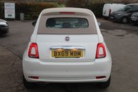 USED 2019 69 FIAT 500C 1.2 LOUNGE 2d 69 BHP VIEW AND RESERVE ONLINE OR CALL 01527-853940 FOR MORE INFO.