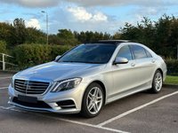 USED 2013 63 MERCEDES-BENZ S-CLASS 3.0 S350 BLUETEC L AMG LINE 4d 258 BHP REAR EXECUTIVE PACKAGE