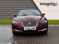 USED 2014 14 JAGUAR XF 3.0 D V6 PREMIUM LUXURY 4d 240 BHP REAR PARKING CAMERA - BLUETOOTH HANDSFREE - SATELITTE NAVIGATION - FRONT AND REAR PARKING SENSORS - HEATED FRONT SEATS - DAB RADIO