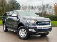USED 2016 16 FORD RANGER 2.2 LIMITED 4X4 DCB TDCI 4d 158 BHP GENUINE LOW MILES ** NO VAT **