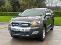 USED 2016 16 FORD RANGER 2.2 LIMITED 4X4 DCB TDCI 4d 158 BHP GENUINE LOW MILES ** NO VAT **