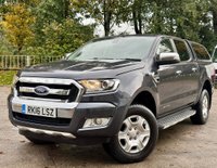 USED 2016 16 FORD RANGER 2.2 LIMITED 4X4 DCB TDCI 4d 158 BHP GENUINE LOW MILES ** NO VAT **