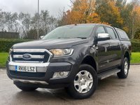 USED 2016 16 FORD RANGER 2.2 LIMITED 4X4 DCB TDCI 4d 158 BHP GENUINE LOW MILES ** NO VAT **